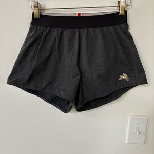 Tracksmith Grey Session Speed Shorts